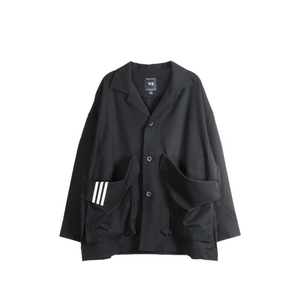Y-3 Black Coats - Oversized Coats Women
